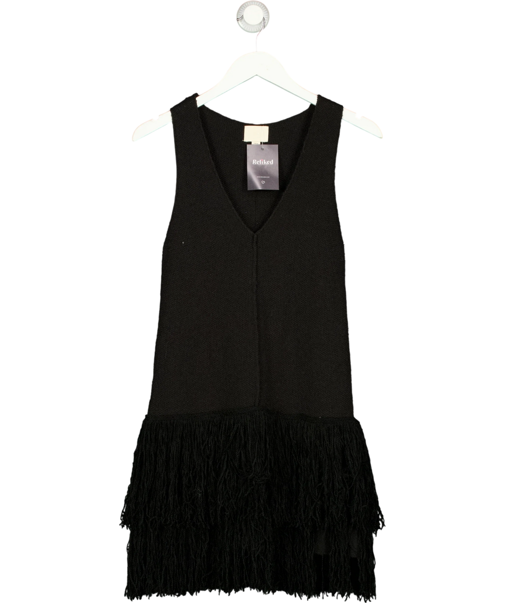 H&M Black Colour, size UK XS — front