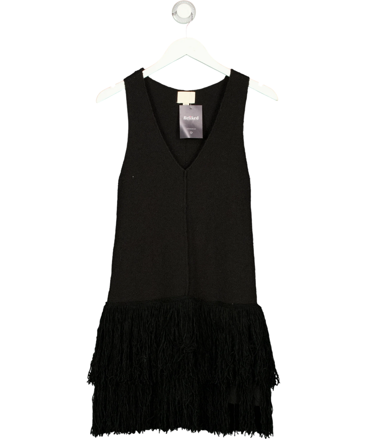 H&M Black Colour, size UK XS — front