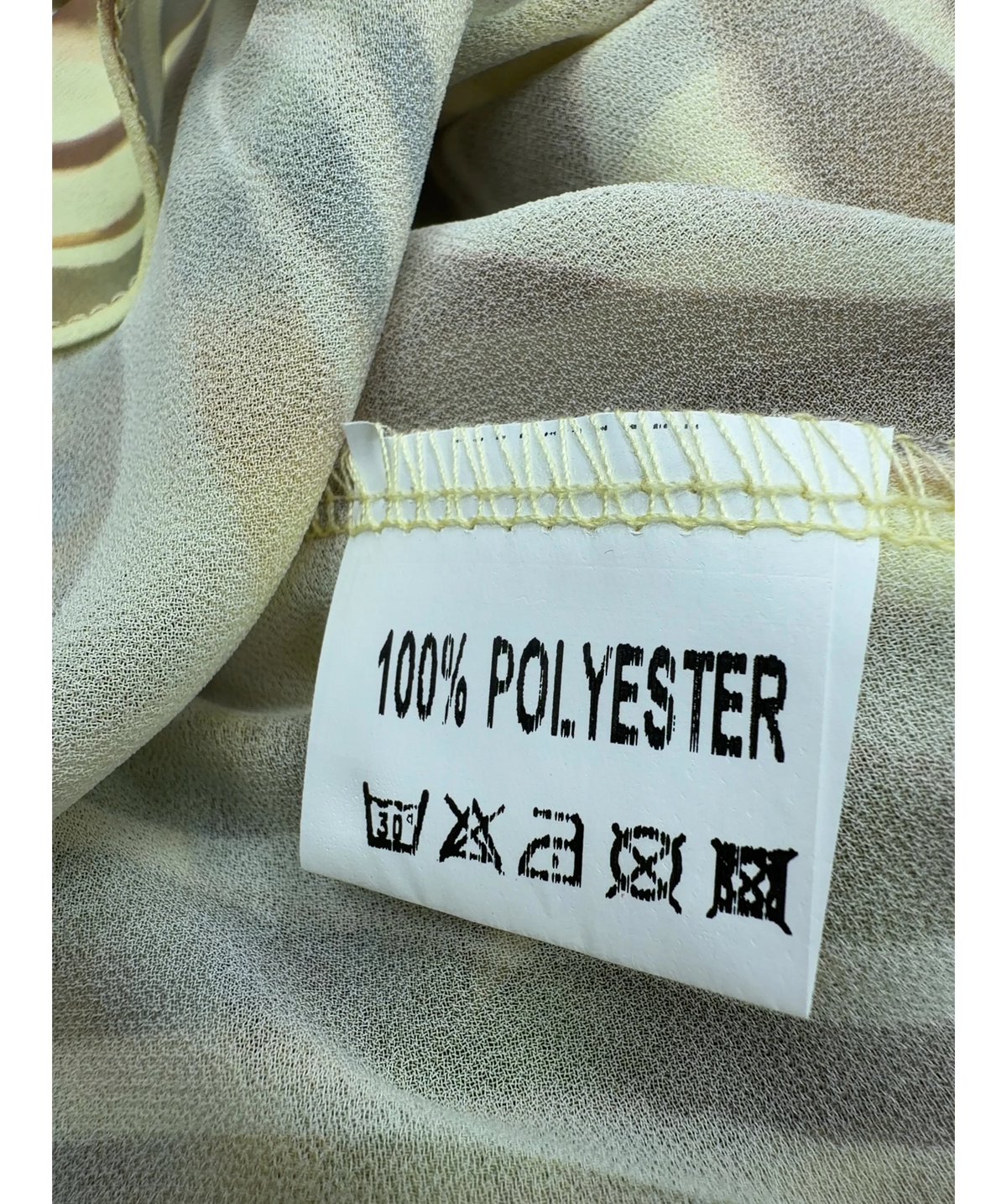 Lola Rae Yellow Colour, size UK S/M — label