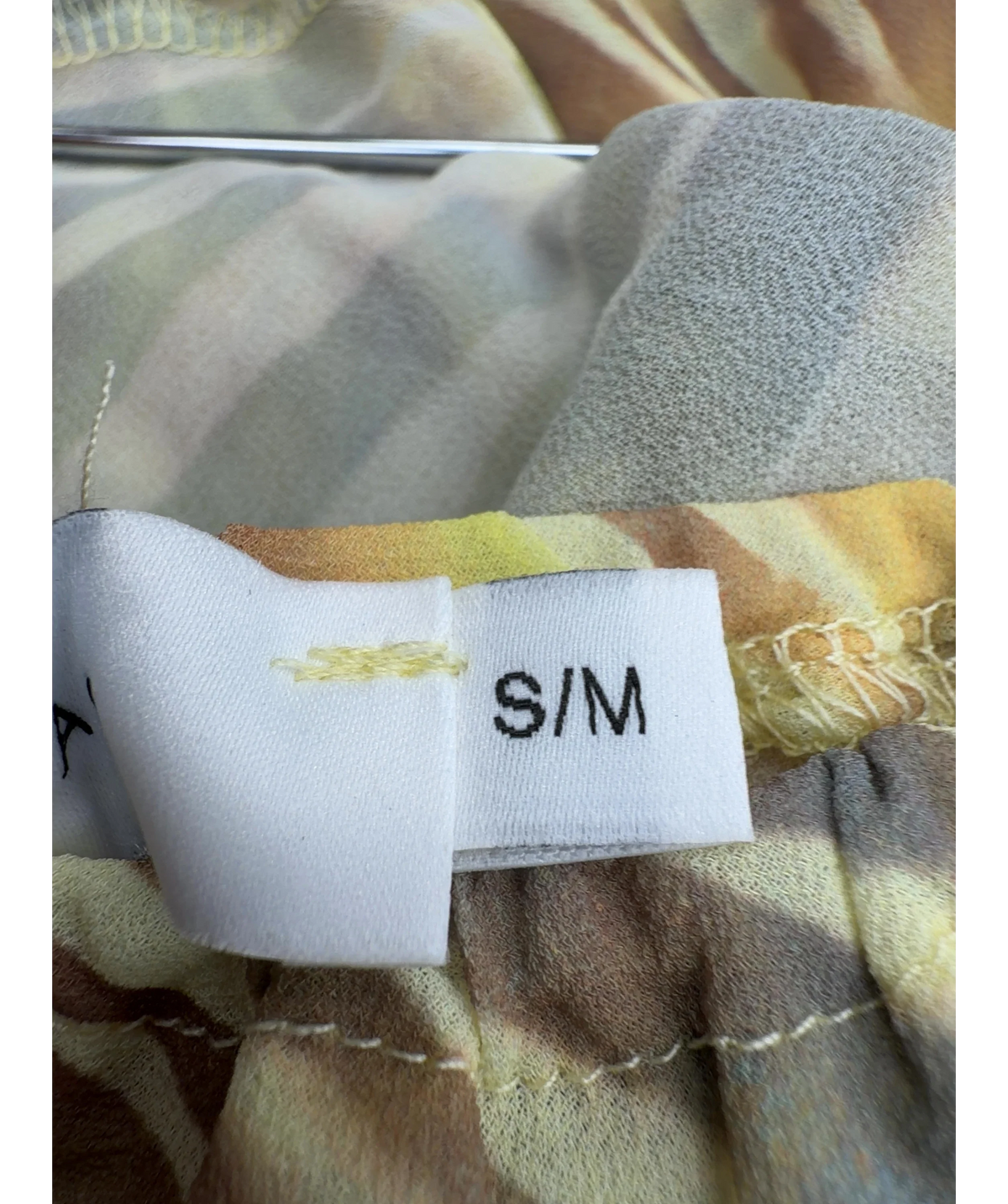 Lola Rae Yellow Colour, size UK S/M — care label