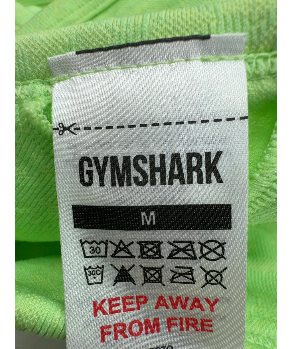 GYMSHARK Green Colour, size UK M — care label