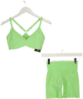 GYMSHARK Green Colour, size UK M — front