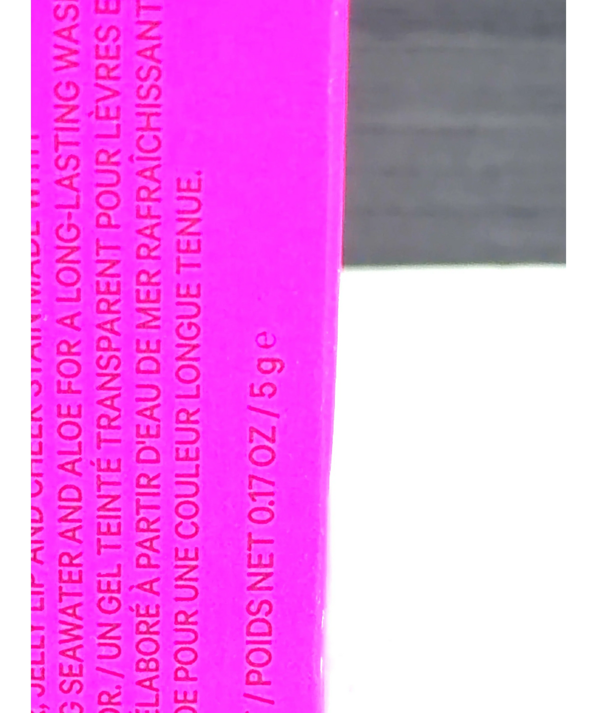 Milk Makeup Splash COOLING WATER JELLY TINT / GEL TEINTÉ, size 5g — care label