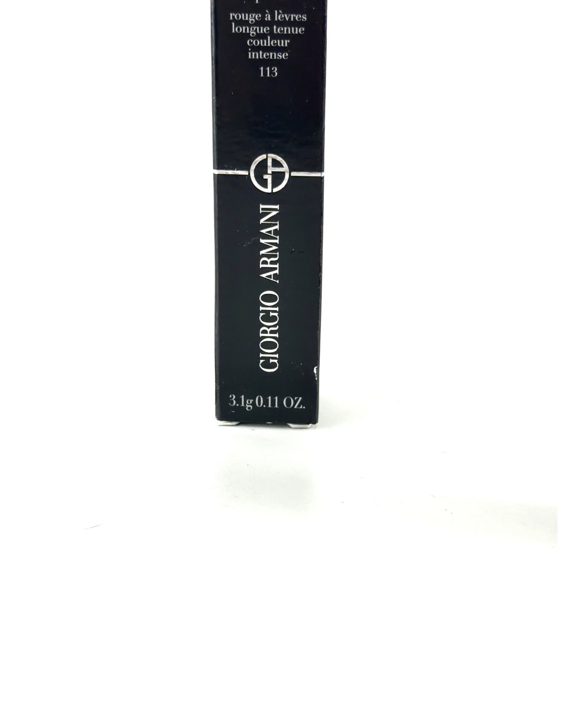 Giorgio Armani 113 Lip Power, size 3.1g — care label