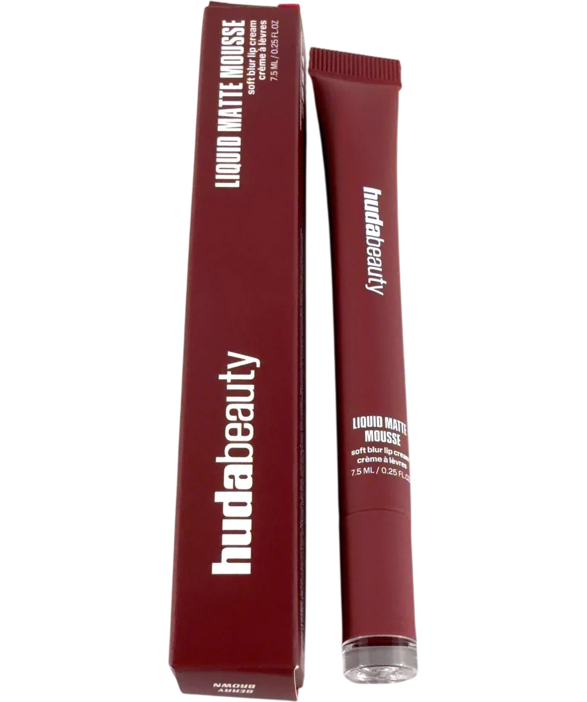 Huda Beauty BERRY BROWN LIQUID MATTE MOUSSE, size 7.5ml — front