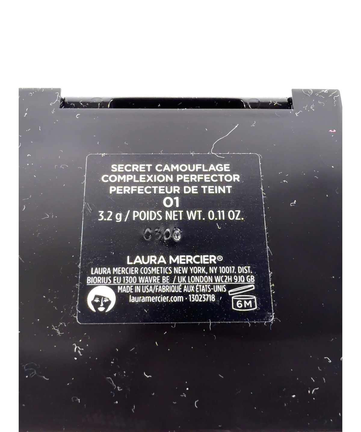 Laura Mercier 01 SECRET CAMOUFLAGE COMPLEXION PERFECTOR, size 3.2g — care label