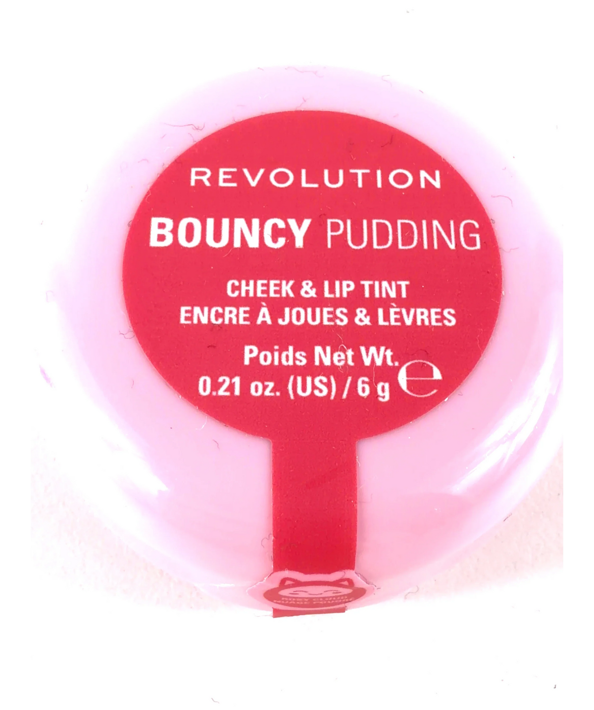 Revolution Rosy Cloud BOUNCY PUDDING, size 6g — label