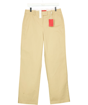 Alex Eagle J.Crew Stretch Chino Trousers Beige UK 6