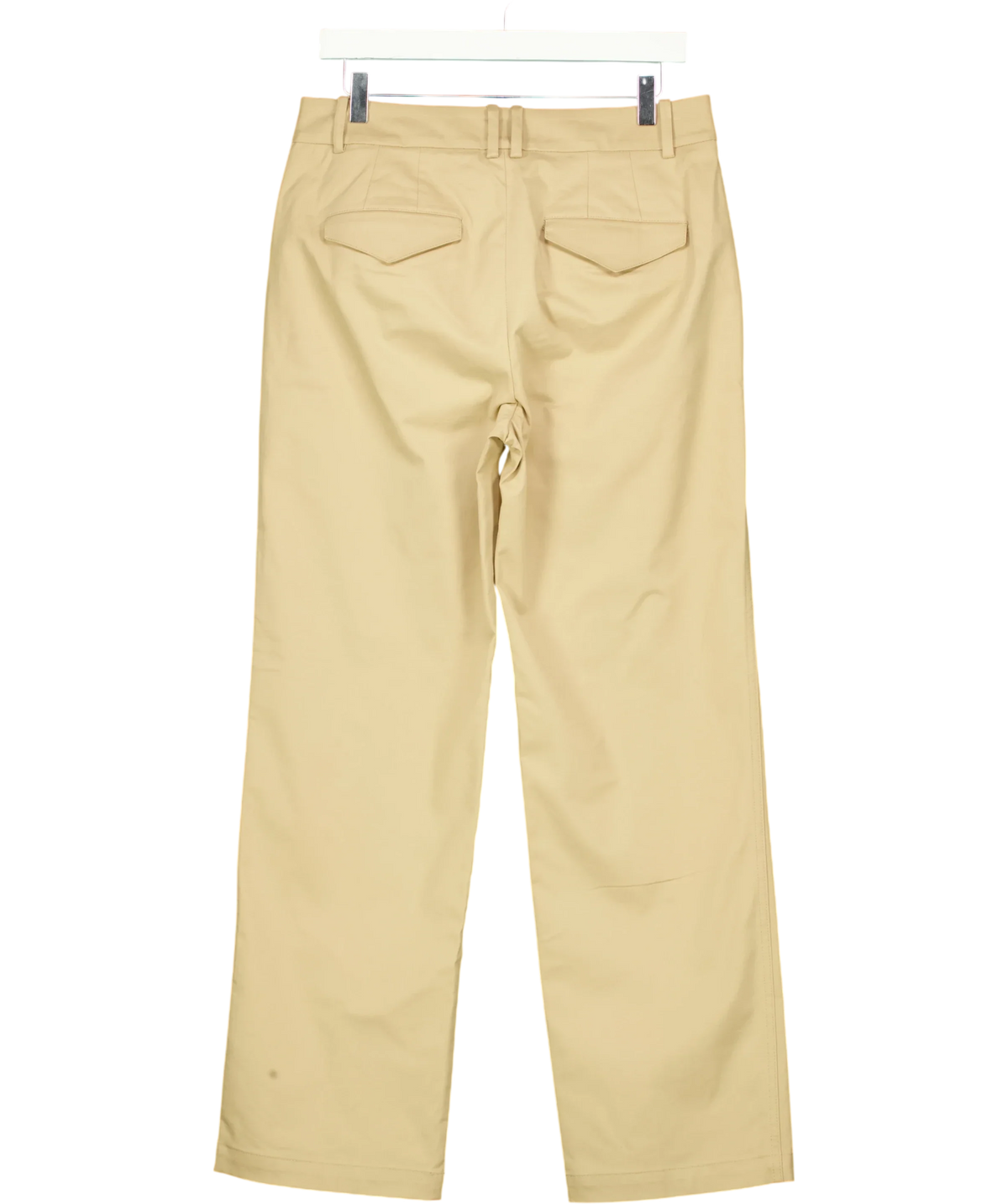 Alex Eagle J.Crew Beige Stretch Chino Trousers, size UK 6 — back