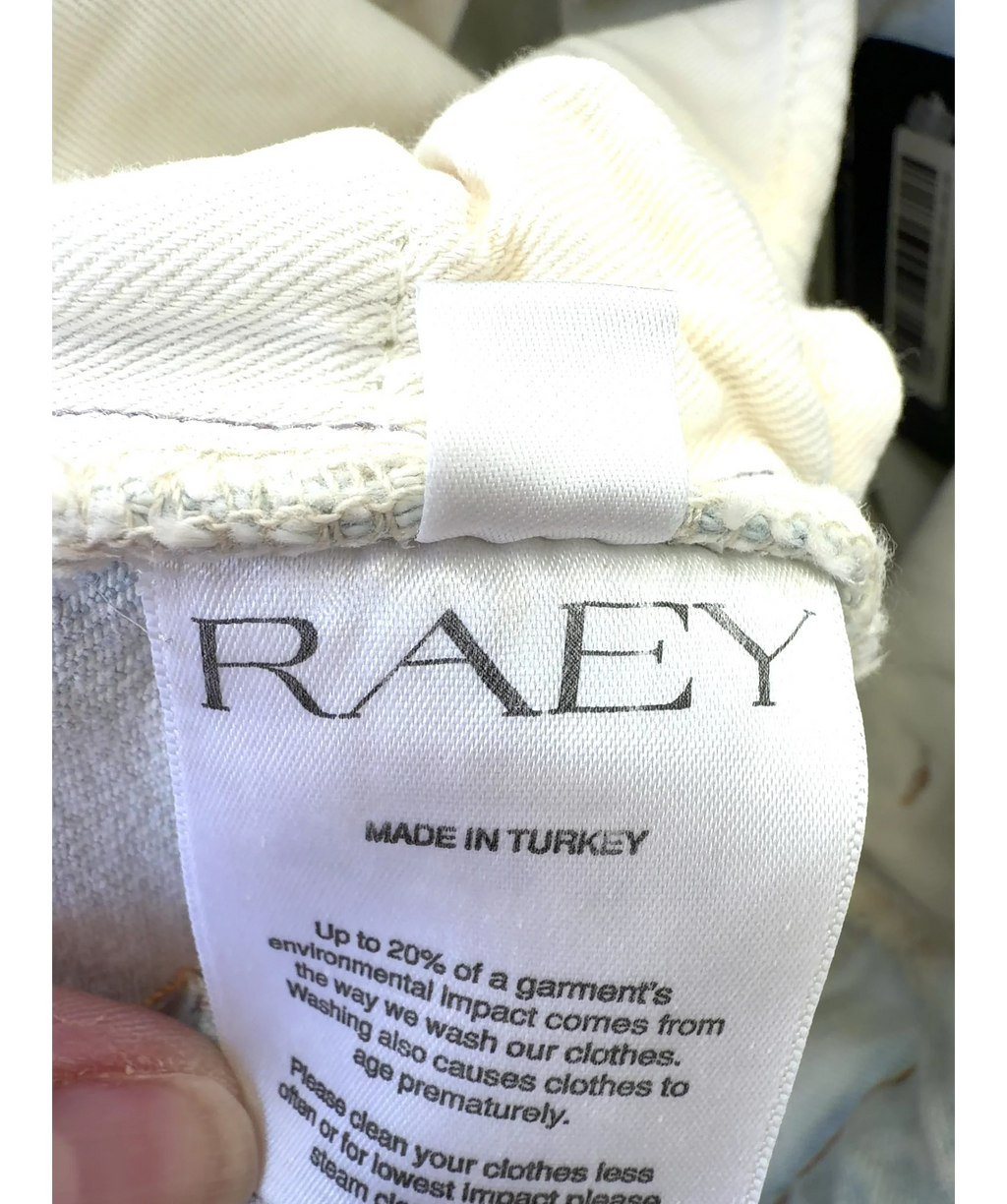 Raey Blue Colour, size W26 — detail