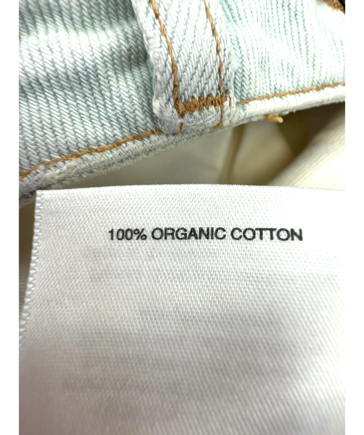 Raey Blue Colour, size W26 — label
