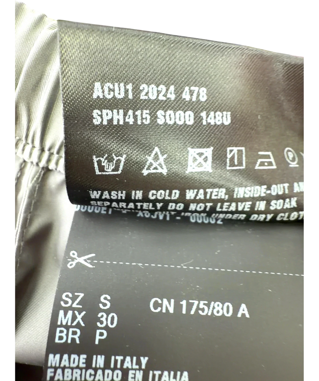 Prada Grey Colour, size UK S — fabric detail