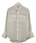 J Crew White Colour, size UK S — front