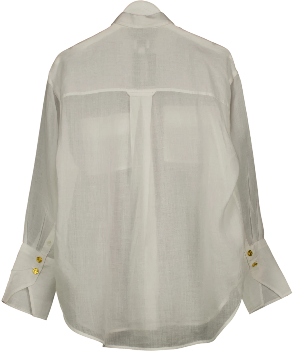 J Crew White Colour, size UK S — back