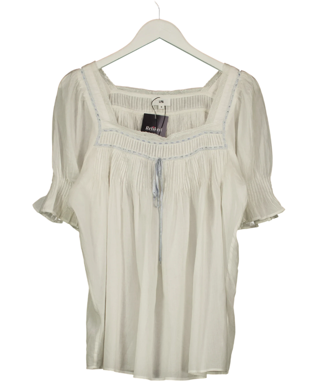 LPA White Colour, size UK S — front