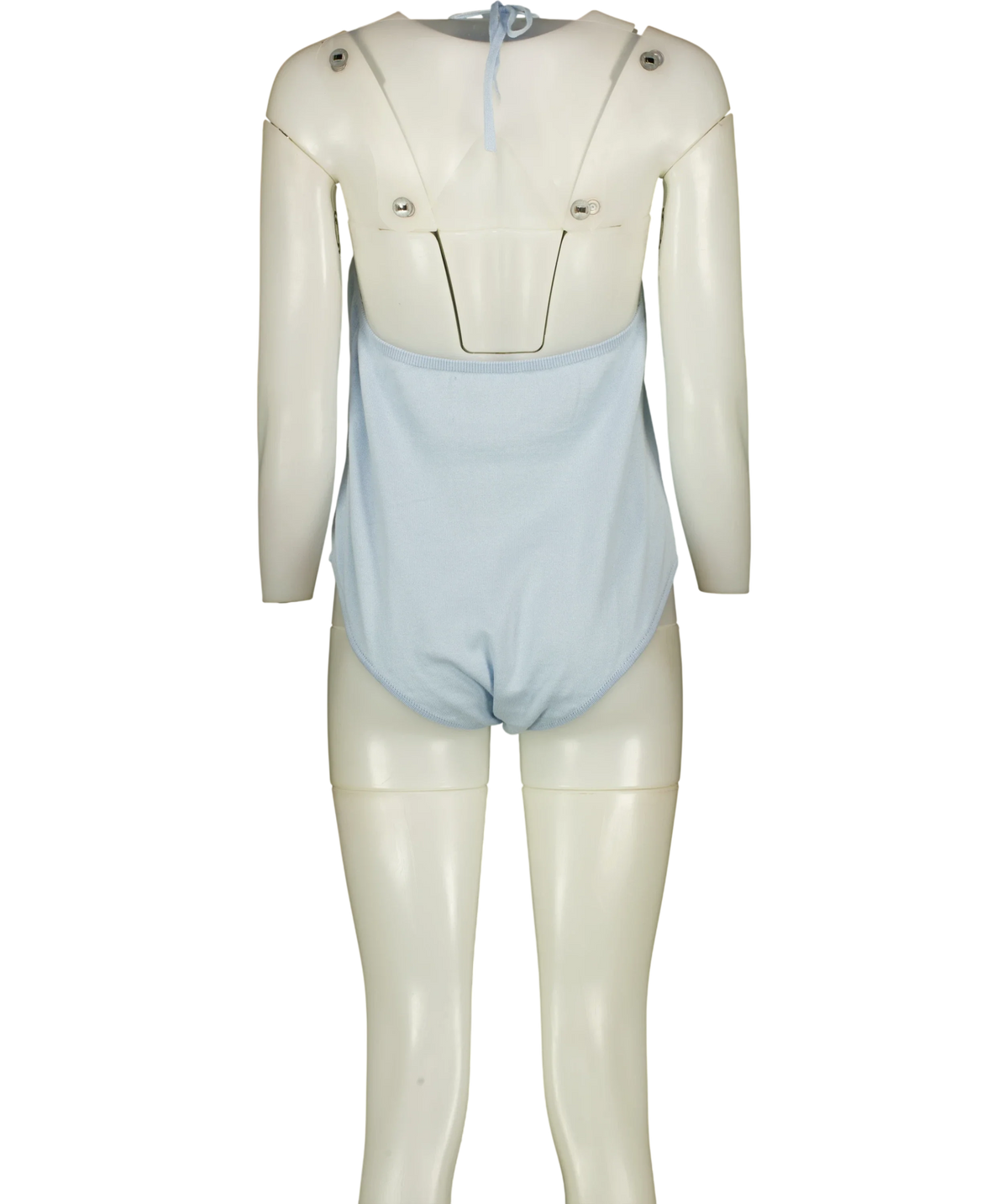 La Veste light blue La Isla Knit Bodysuit, size UK M — back