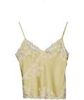 BY MALENE BIRGER Yellow Madeline Camisole, size UK 8 — front