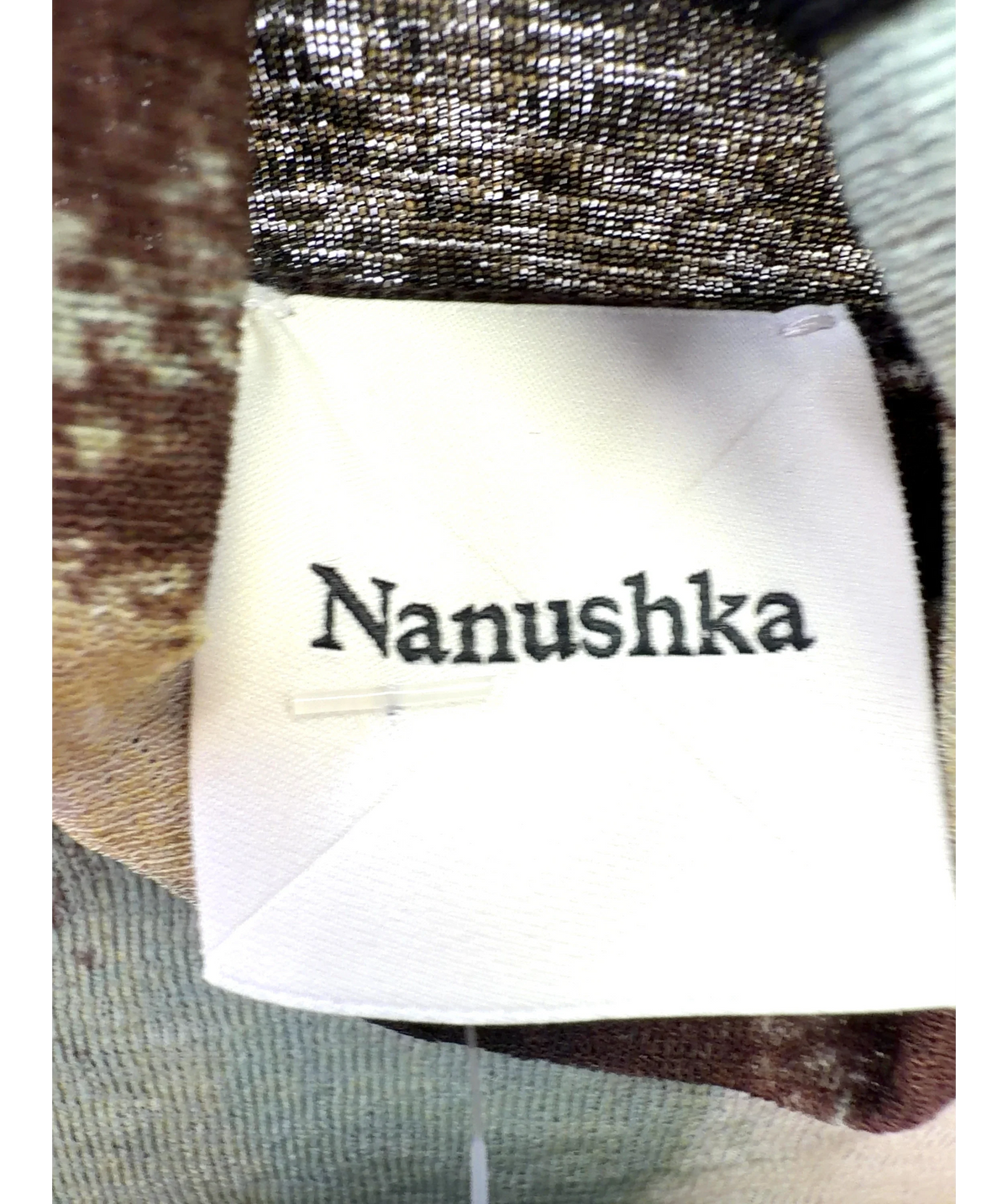 Nanushka Brown Colour, size UK S — detail