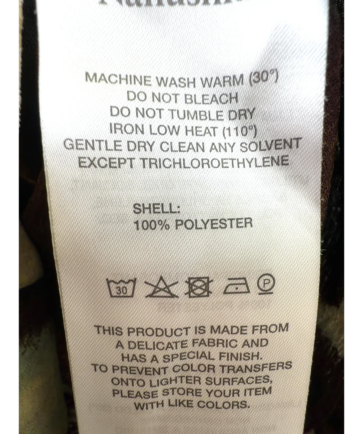Nanushka Brown Colour, size UK S — label