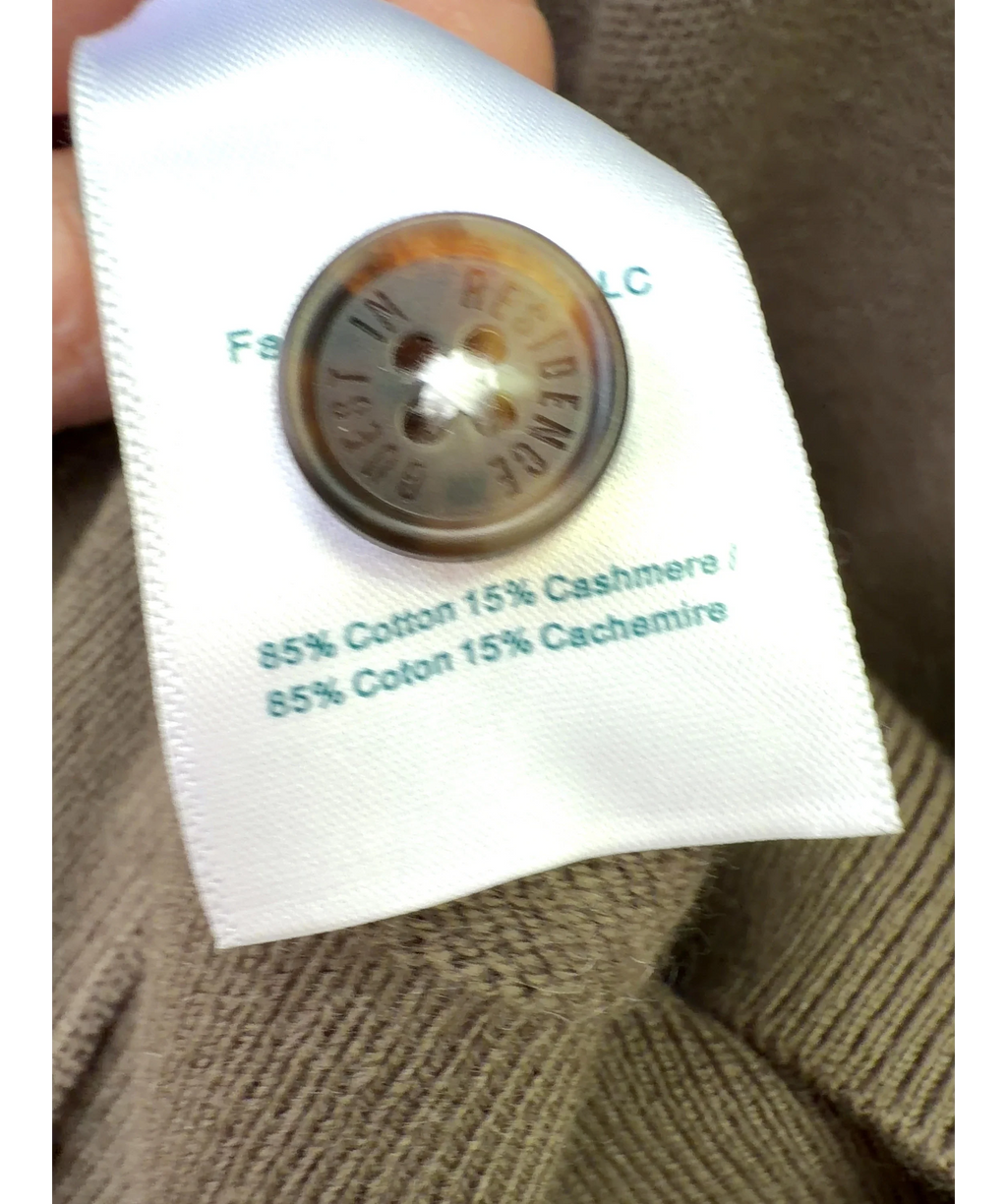 Guest in Residence Green Colour, size UK S — label
