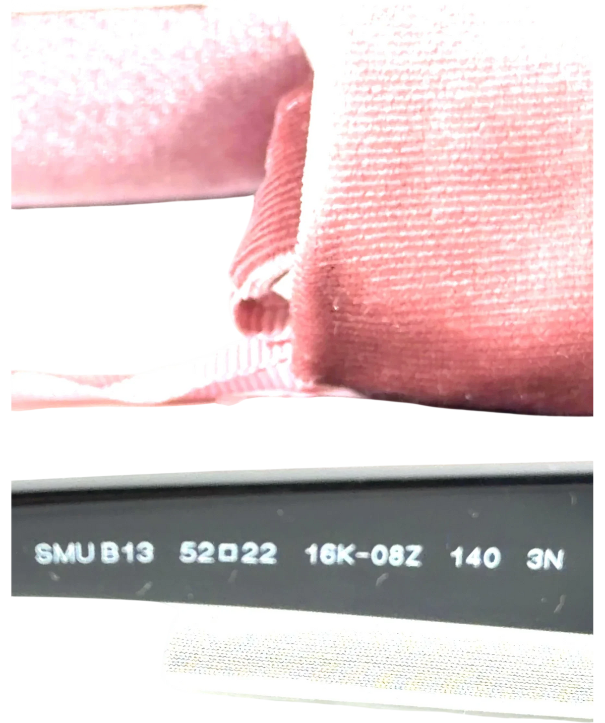 Miu Miu Black MU B13S (SMU B13) sunglasses — front