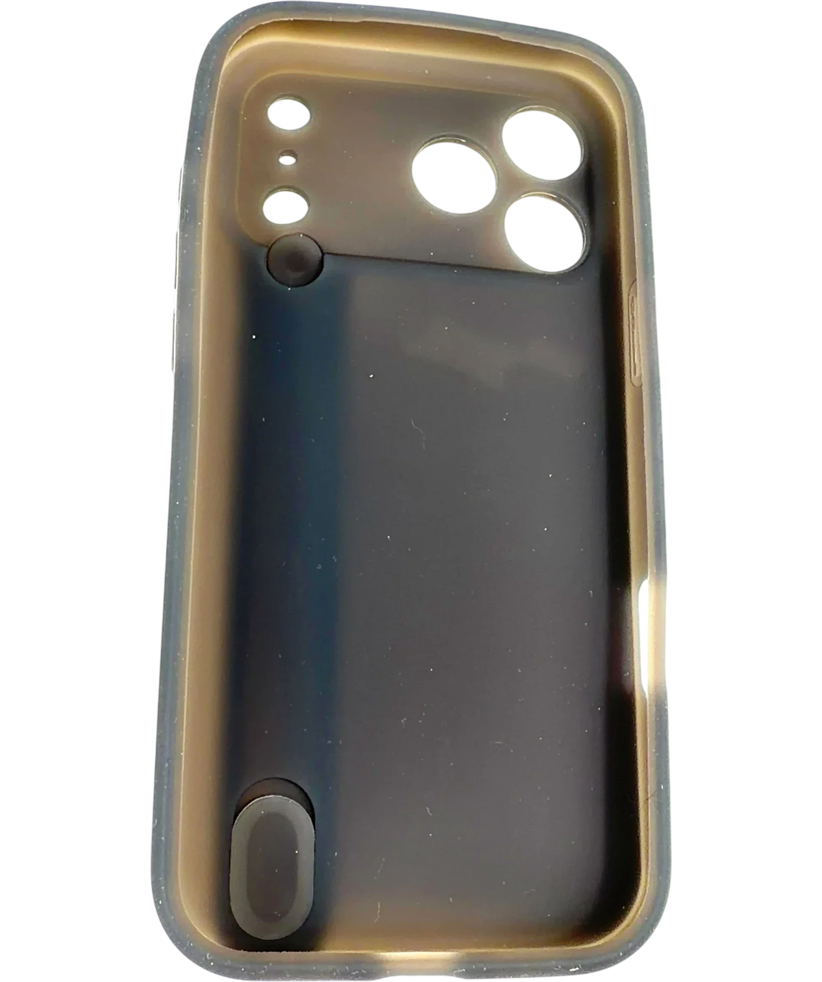 Skylrk Black Sizzler iPhone 17 Pro Max Case — back