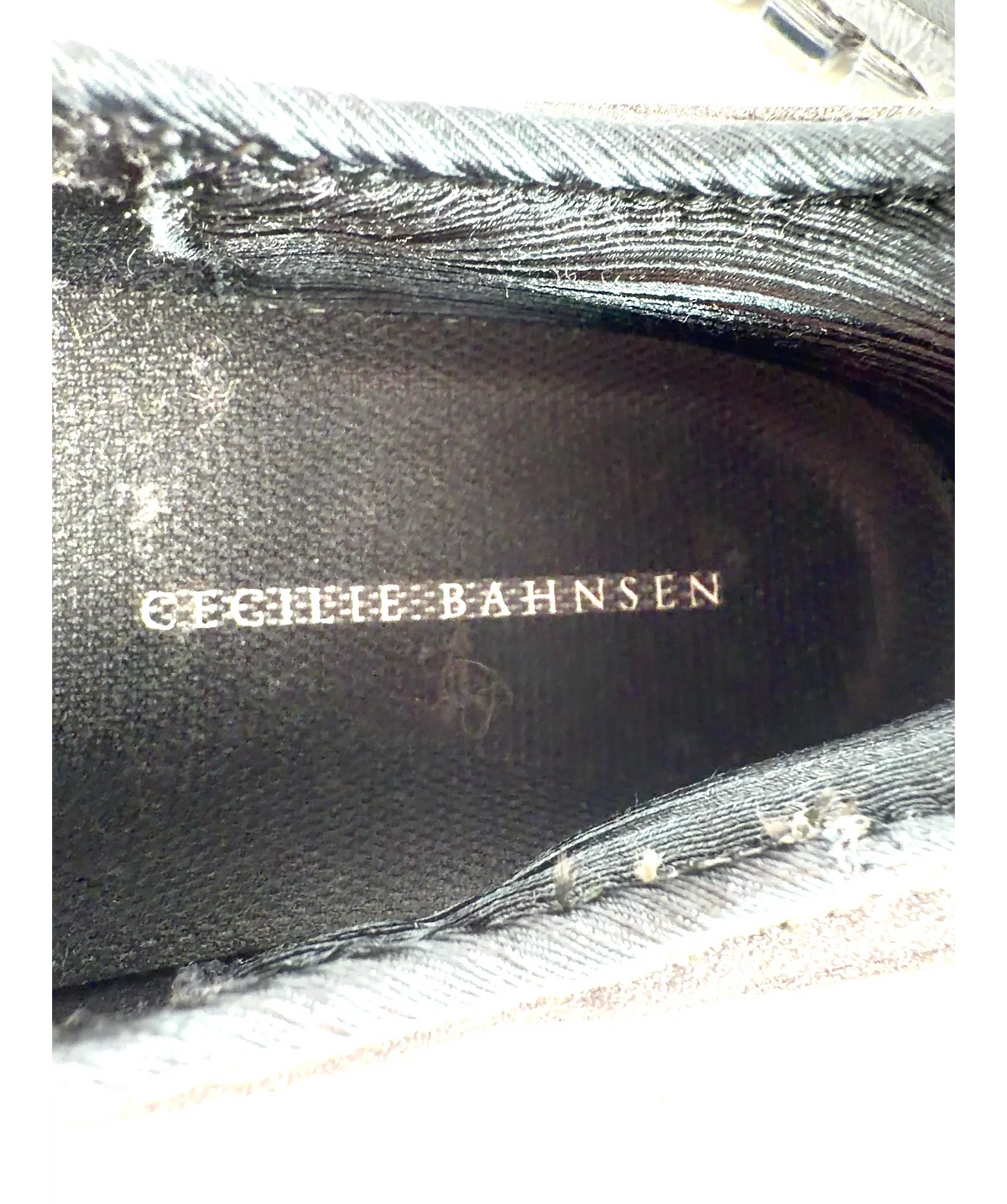 Cecilie Bahnsen Black ASICS x Cecilie Bahnsen GEL-Quantum 360 I, size UK 5 EU 38 👠 — care label