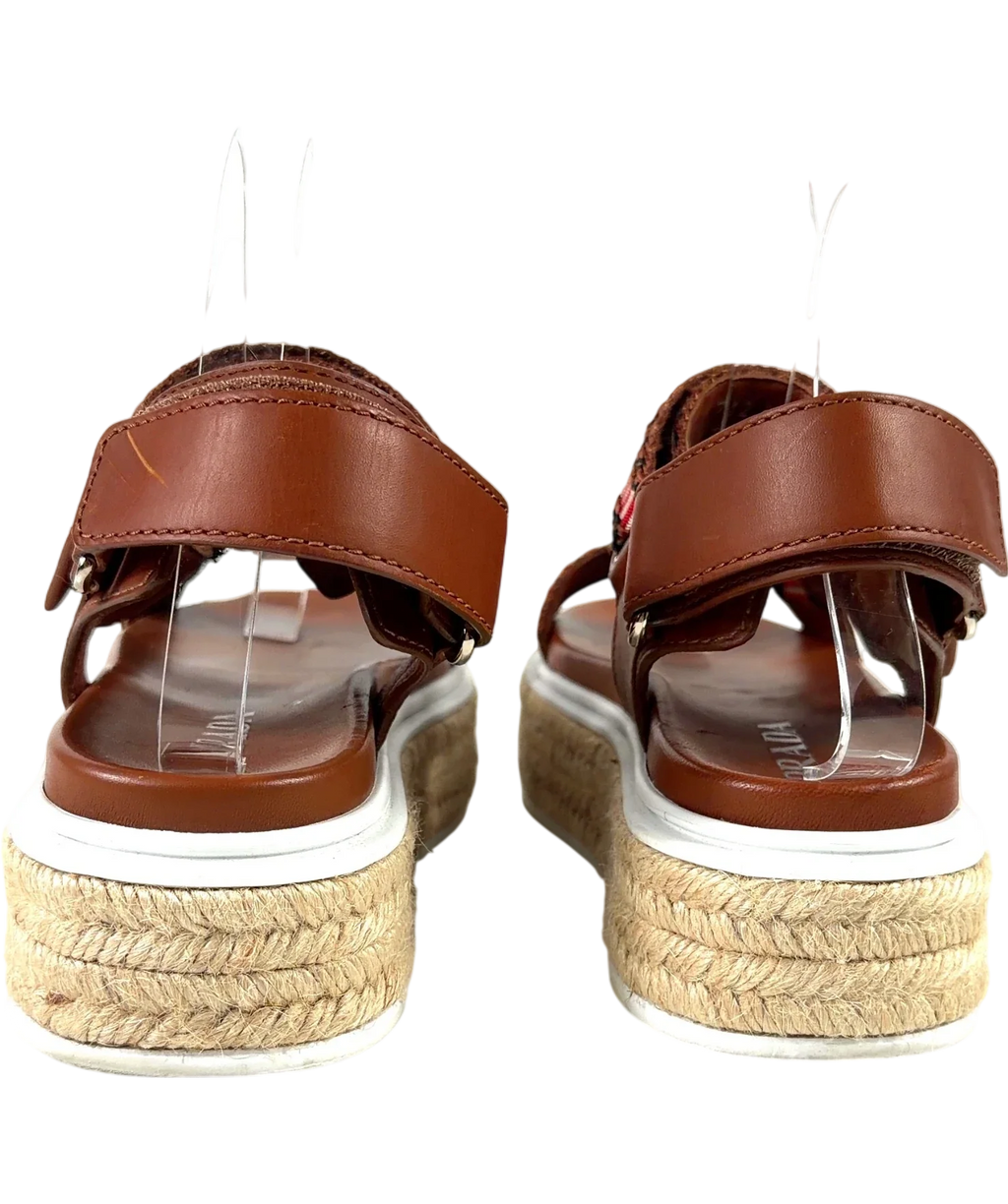 Prada Brown Colour, size UK 4 EU 37 👠 — back