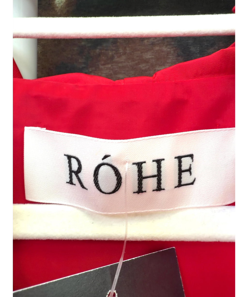 Róhe Red Red Parka, size UK S — detail