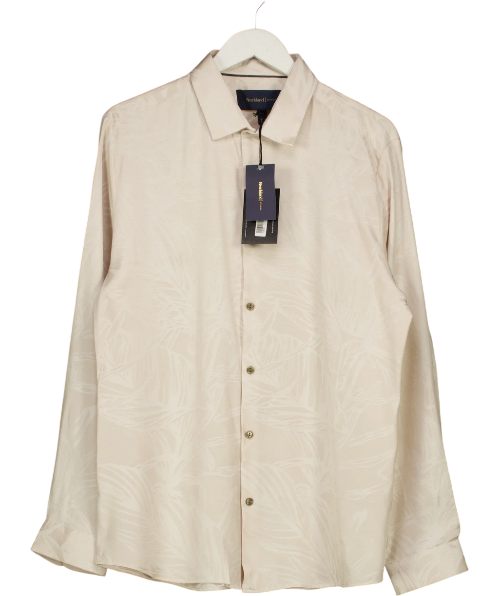 River Island Cream Colour, size UK L — front