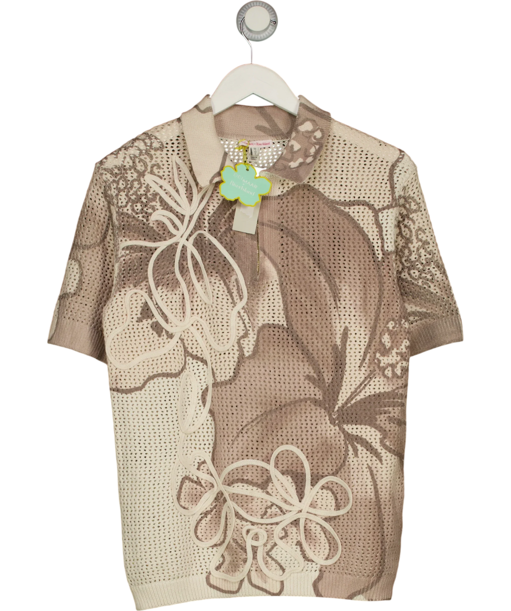 Delmaar x River Island Beige Colour, size UK S — front