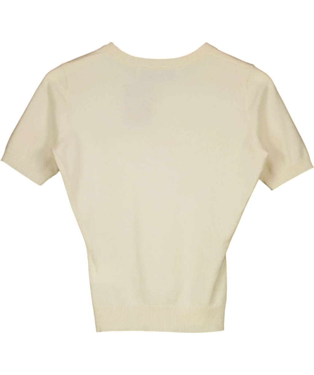 ANN ANDELMAN cream Colour, size UK S — back