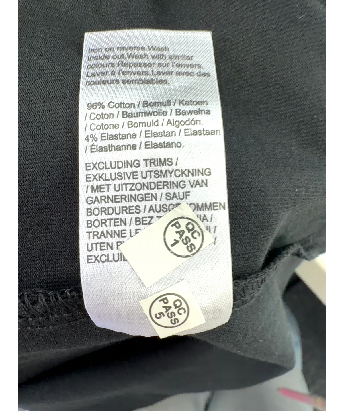River Island Black Colour, size UK S — label