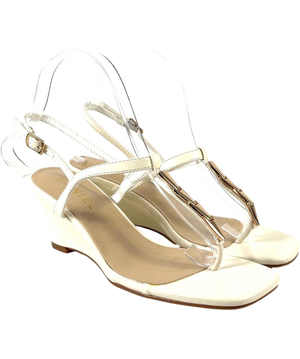Daniel White Thong Wedge Sandals UK 4