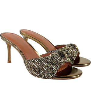 Kurt Geiger Oxford Heel Mule Metallic UK 6