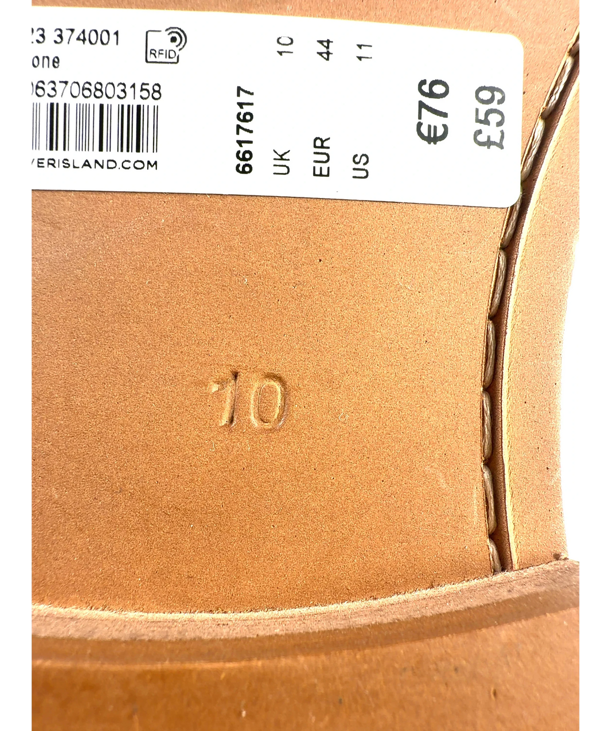 River Island Beige Beige Suede Snaffle Loafers, size UK 10 EU 44 👞 — fabric detail