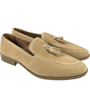 River Island Suede Tassel Loafers UK 10