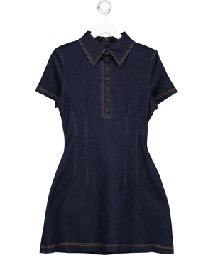Odd Muse Navy Blue Denim Dress UK M