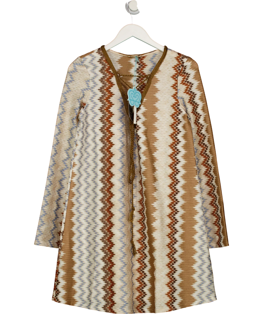MY BEACHY SIDE Multicoloured Vina Tunic Dress, size UK M — front