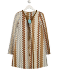 MY BEACHY SIDE Multicoloured Vina Tunic Dress, size UK M — front