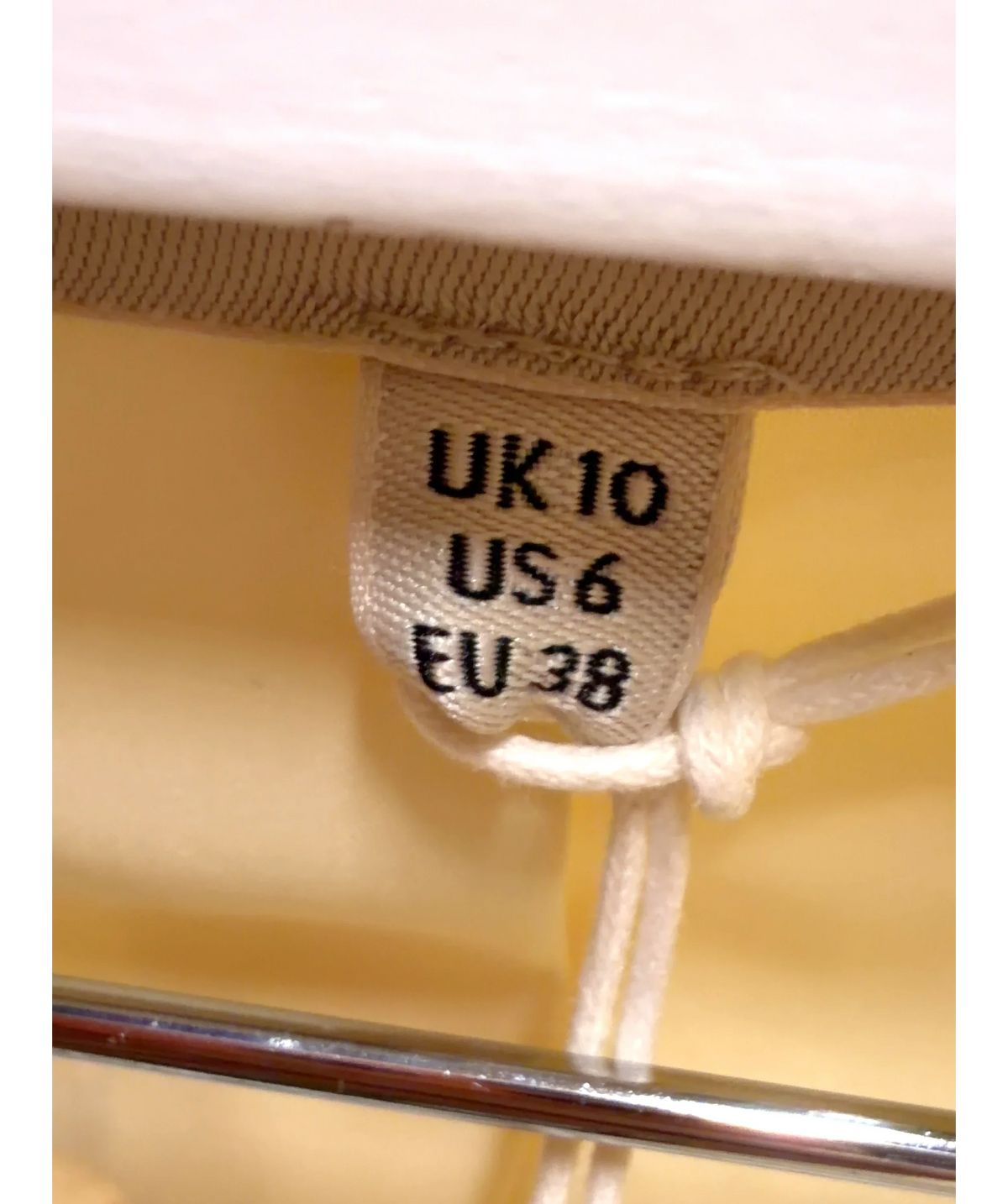 Jigsaw Yellow Corinne Tailored Blazer, size UK 10 — care label