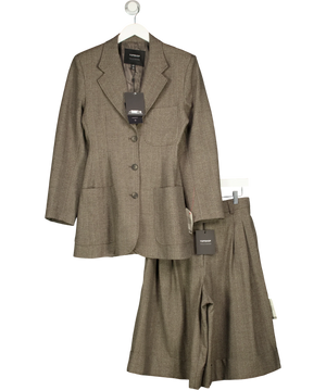 Topshop x Tolu Coker Cinched Waist Blazer  & Shorts Set UK 10