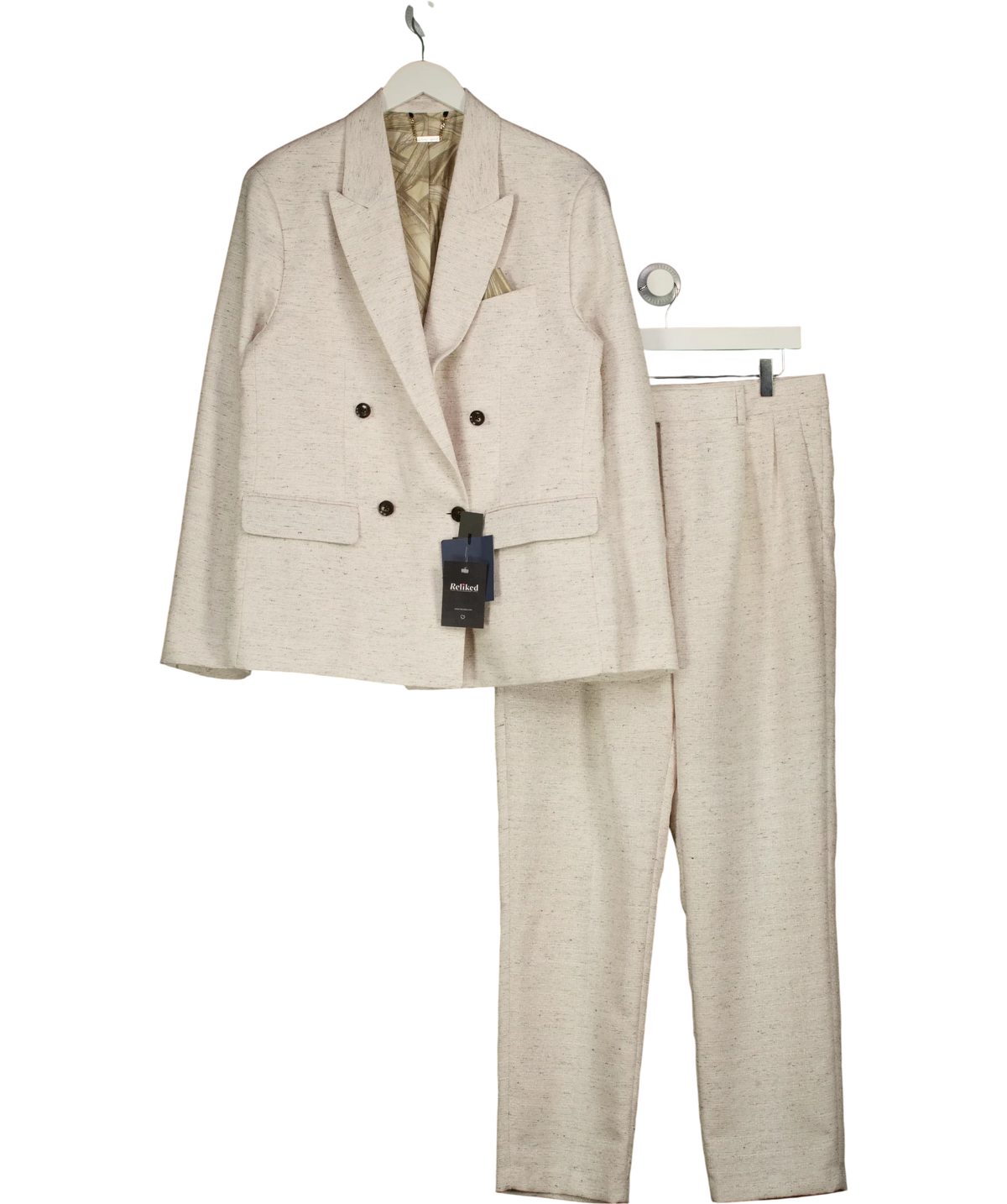 River Island cream Colour, size UK 38" CHEST — front