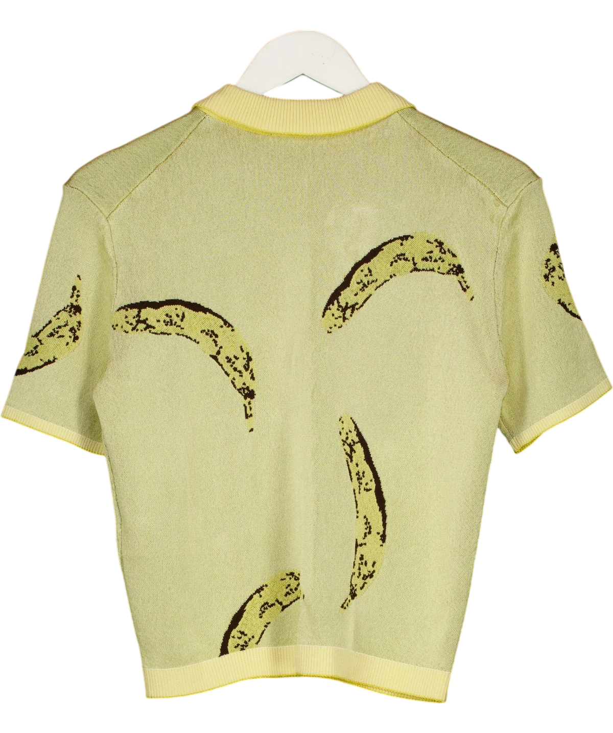 JACQUEMUS Yellow Le Polo Marino, size UK 12 — back