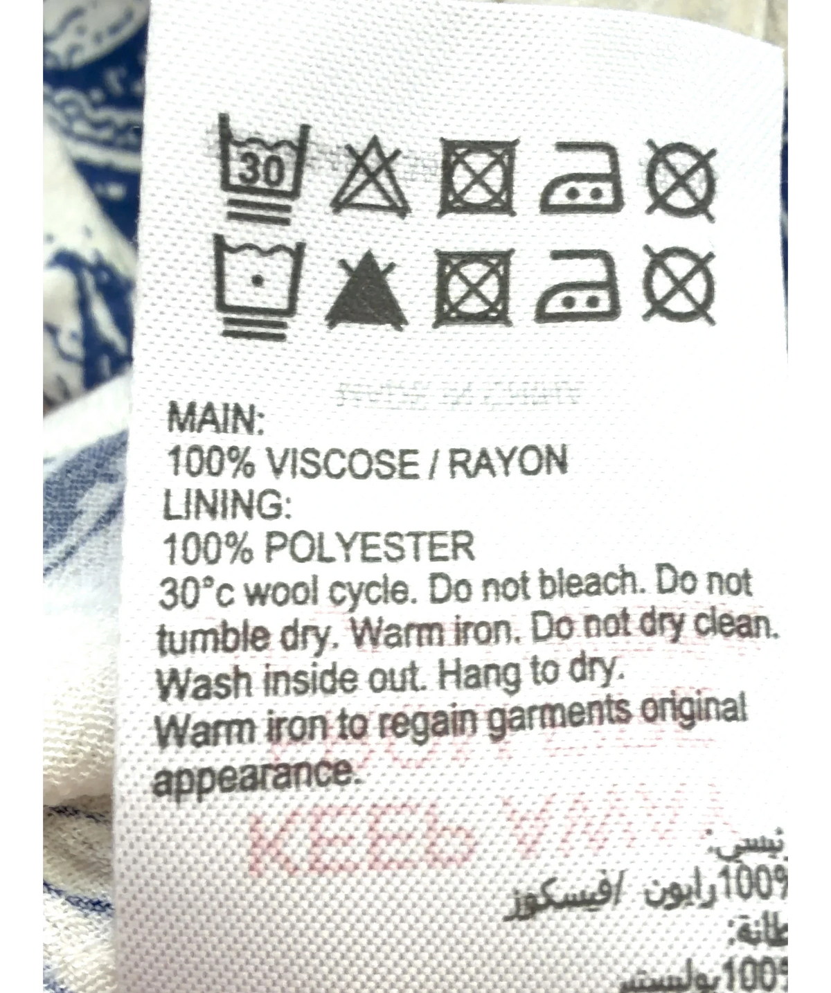 Mint Velvet White Colour, size UK 12 — label