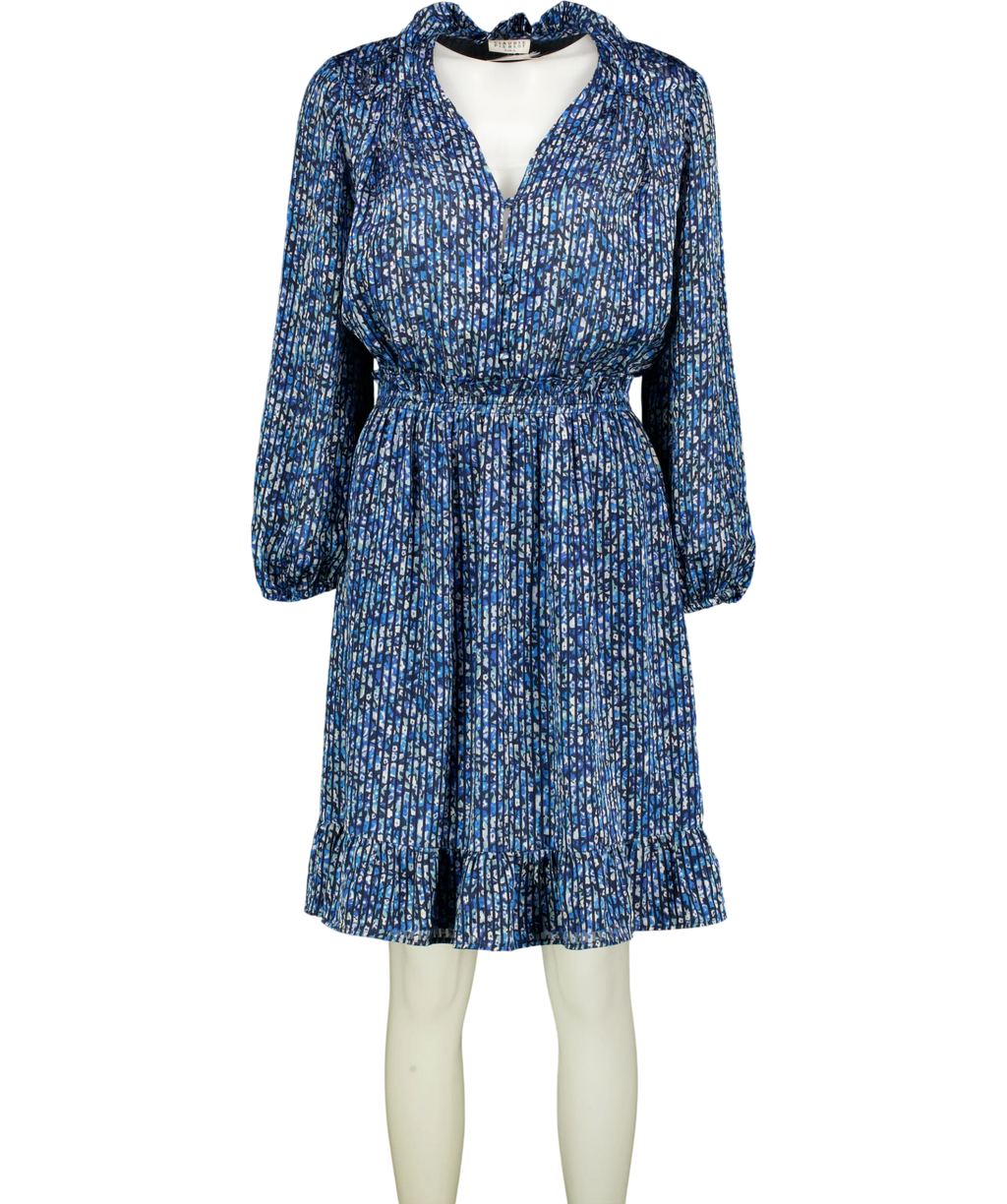 Claudie Pierlot Blue Rosana, size UK S — front