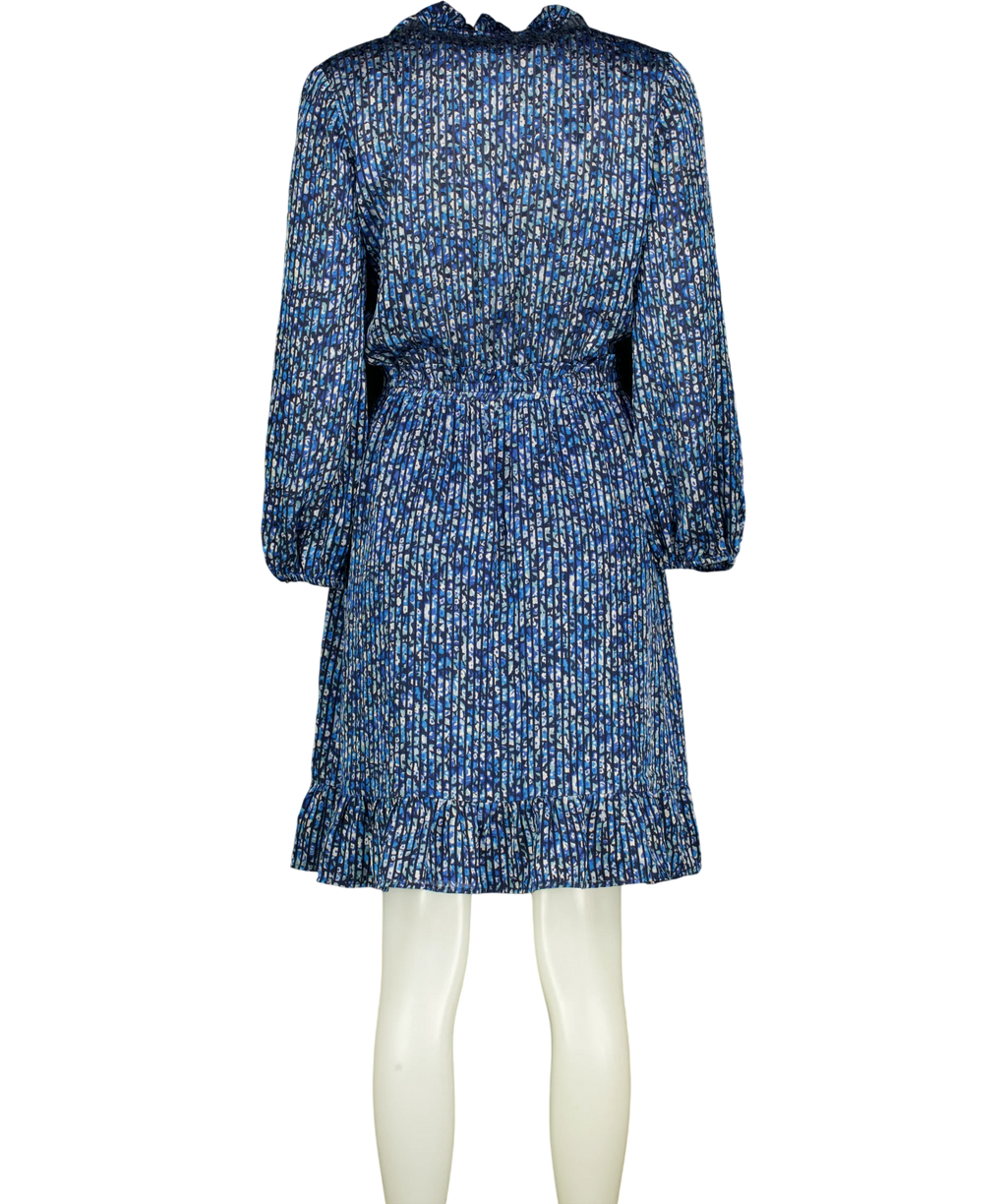 Claudie Pierlot Blue Rosana, size UK S — back