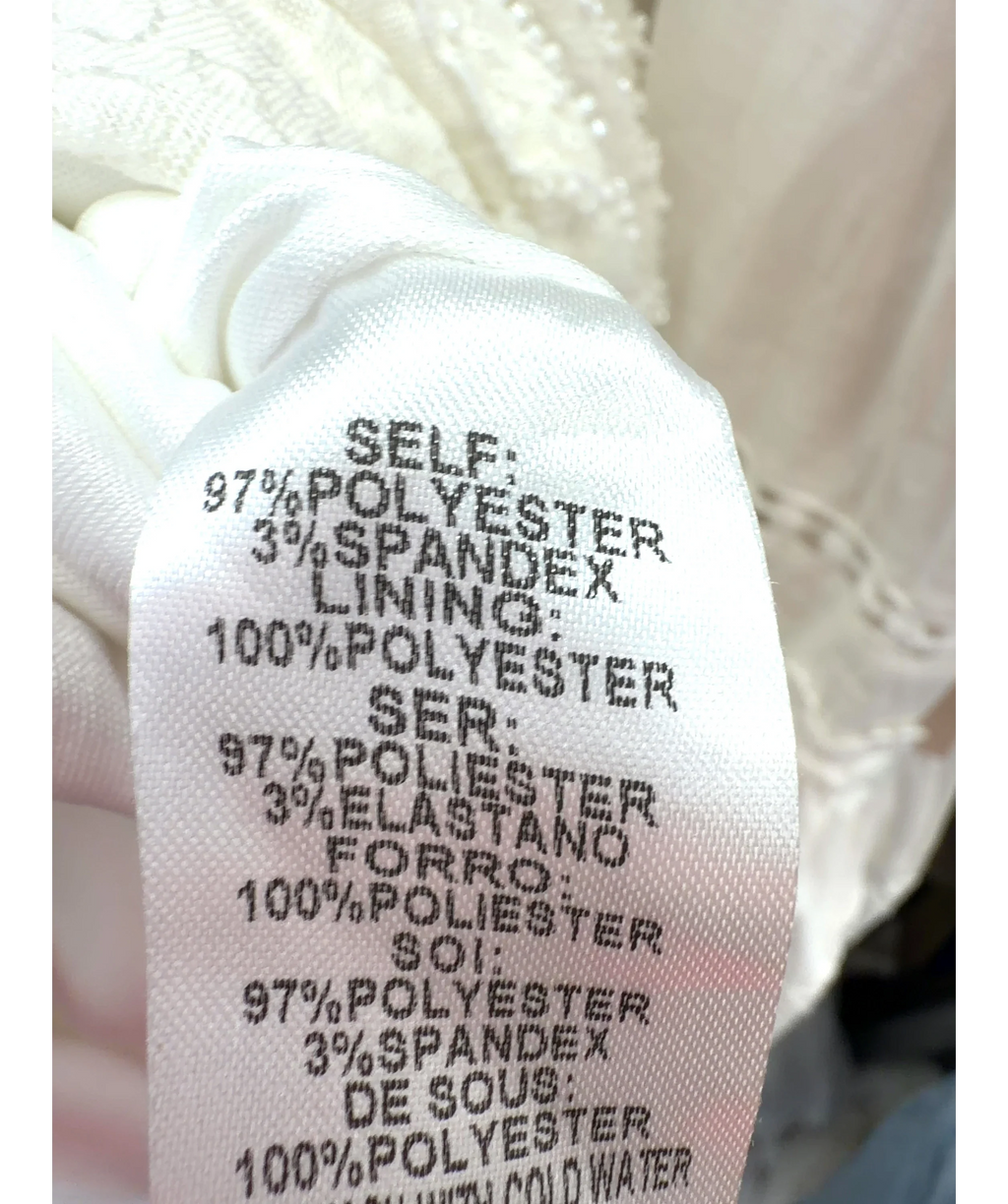 Windsor White Colour, size UK M — label
