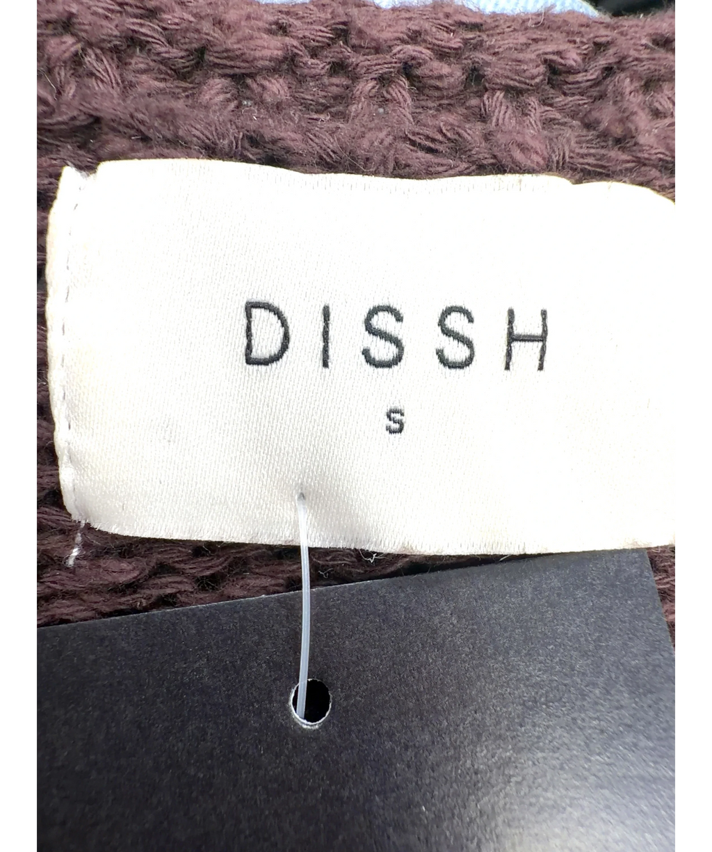 DISSH Brown Colour, size UK S — care label
