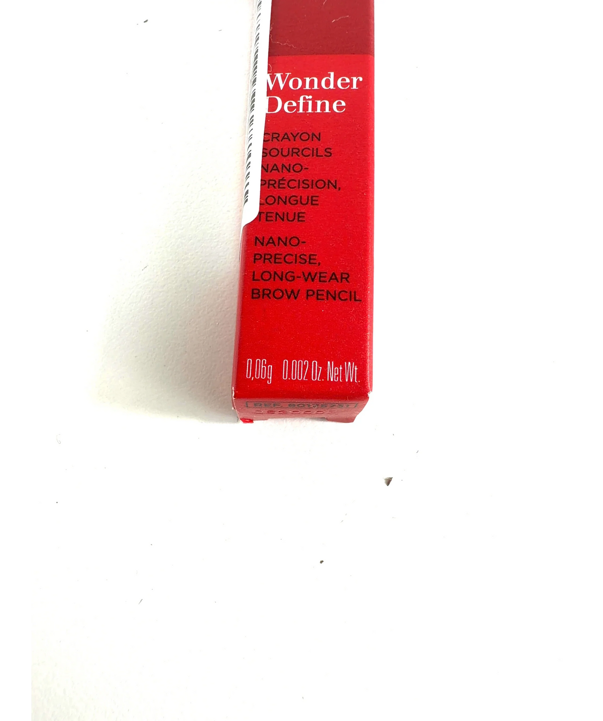 Clarins 03 WARM BROWN Wonder Define, size 0.06g — care label